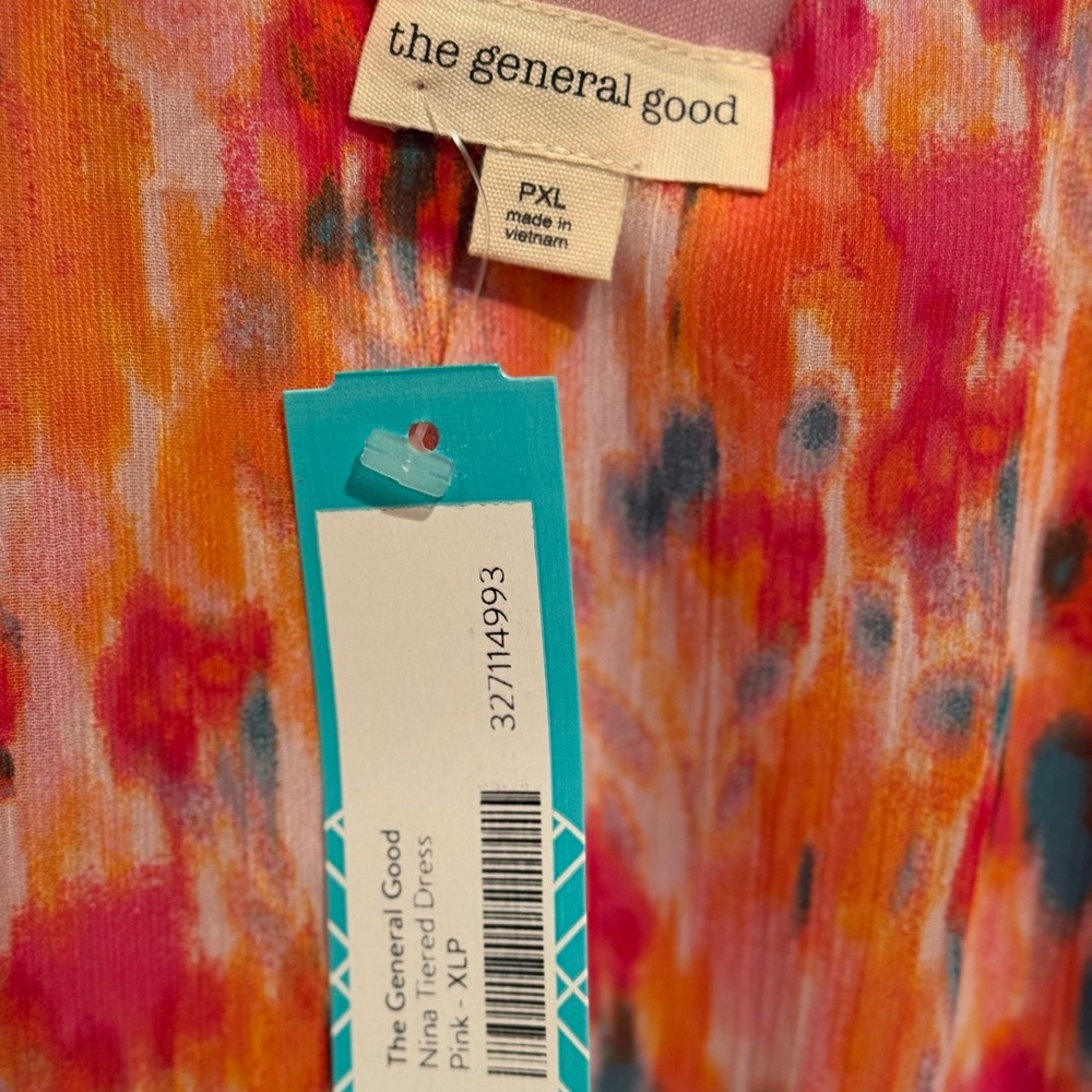 Vibrant Multicolor Ruffle Mini Dress - Picture 7 of 7